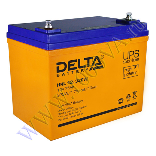 DELTA HRL 12-320W (75 Ач)