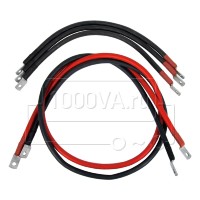 МНОГОТОКА Комплект проводов для ИБП Stark Country 8000 INV SOLAR X (4 АКБ) арт. L1500KP3L450S50M8M8
