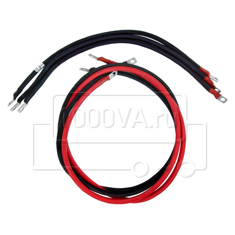 Комплект проводов для ИБП Hiden Control HPS30-5048/HS20-5048P/HS20-5048M/HS20-5548 PRO/HS20-5548 PRO/HS25-5048RM/HS25-5048/HS35-5648PRO (4 АКБ) арт.L1500KP3L450S25M8M8