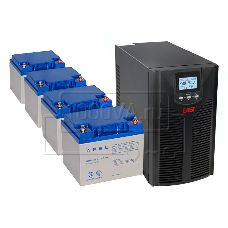 EA900Pro-H 2kVA DC48V + 4 АКБ 40 Ач