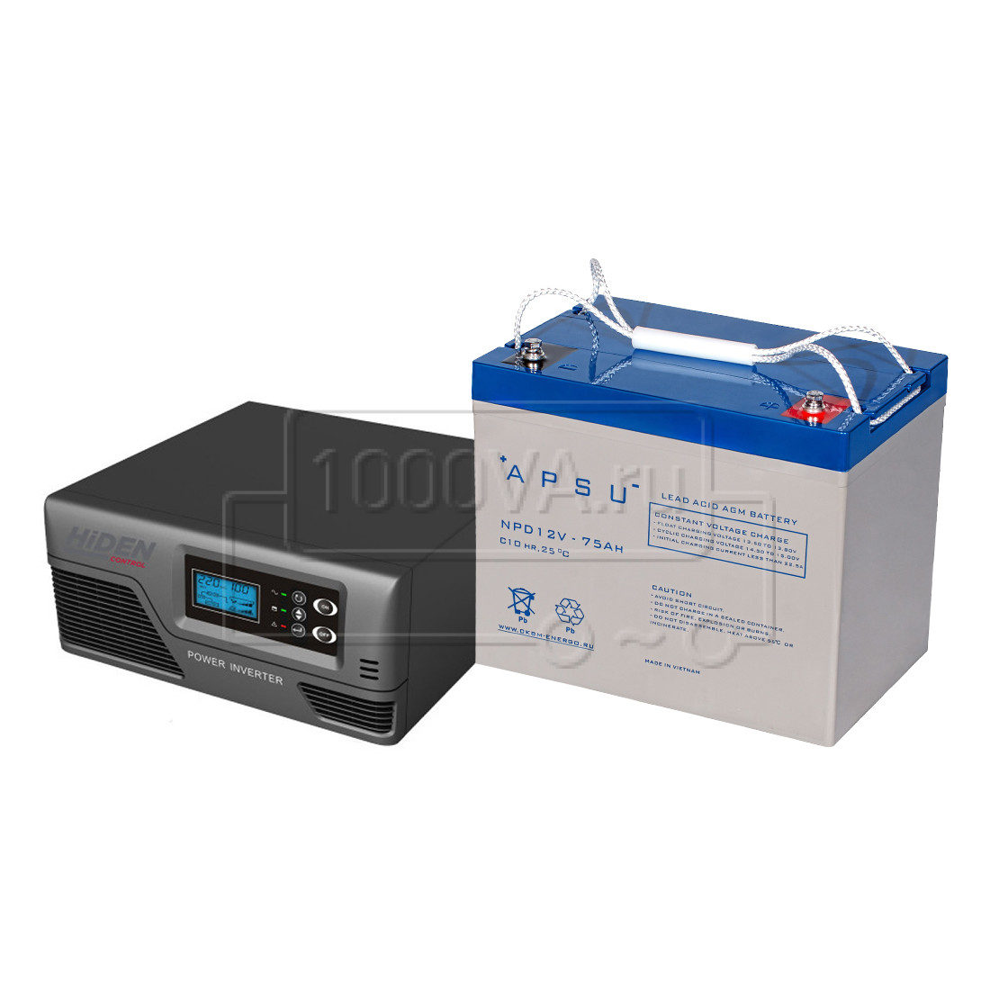 Hiden Control HPS20-0612 + АКБ 75 Ач