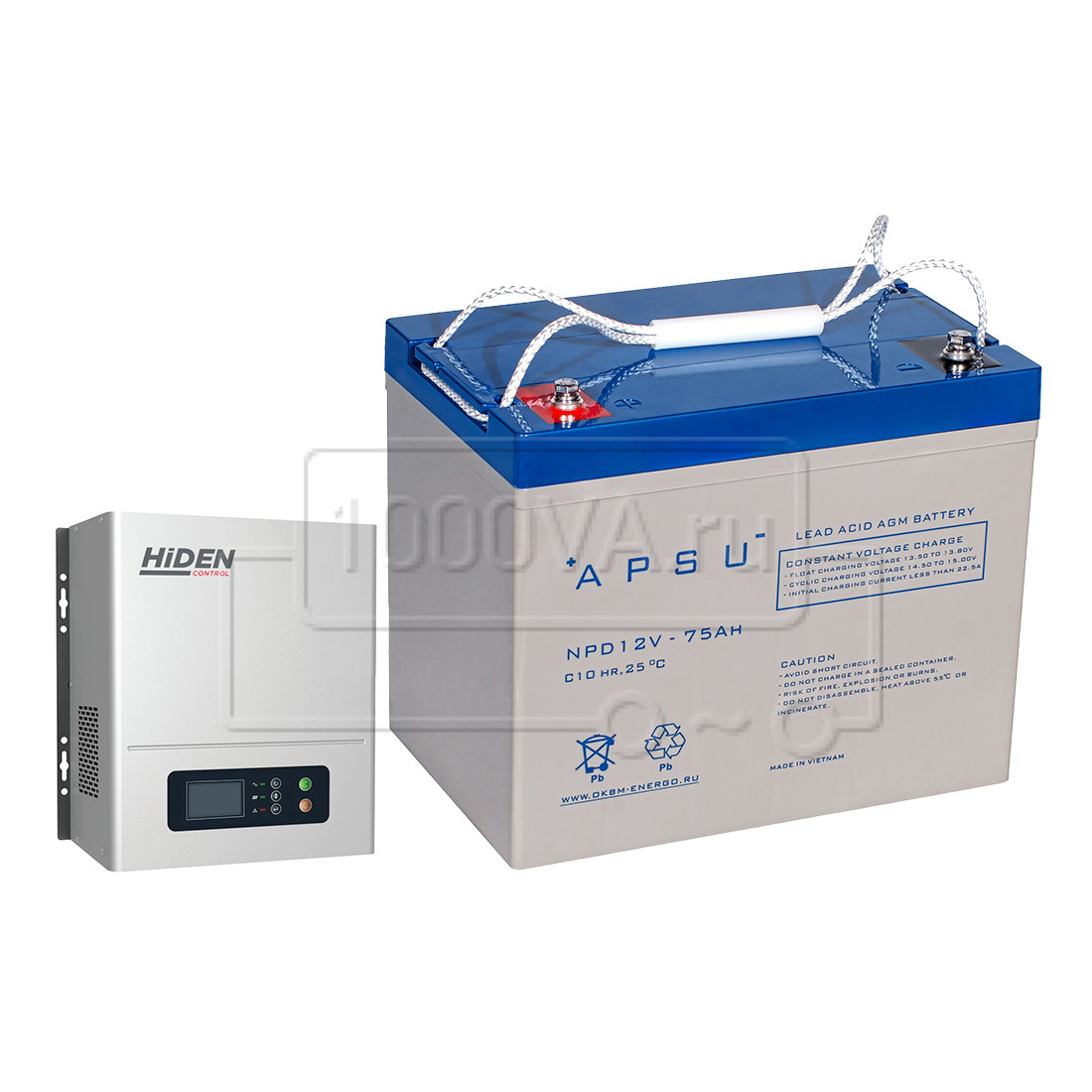 Hiden Control HPS20-0612N + АКБ 75 Ач