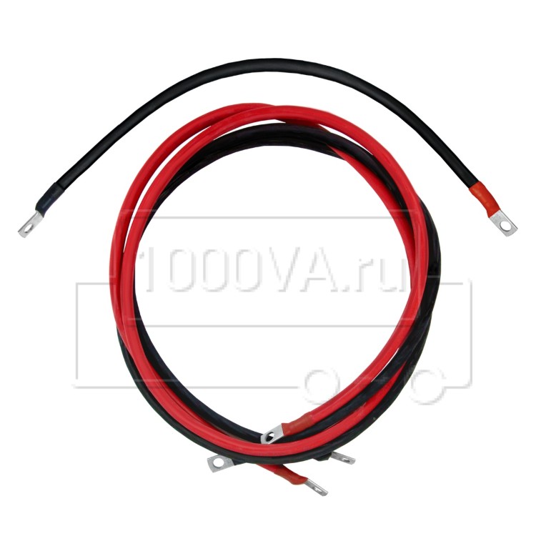 Комплект проводов для ИБП East Home 2500 (2 АКБ) арт. L1500KP1L450S25M8M8