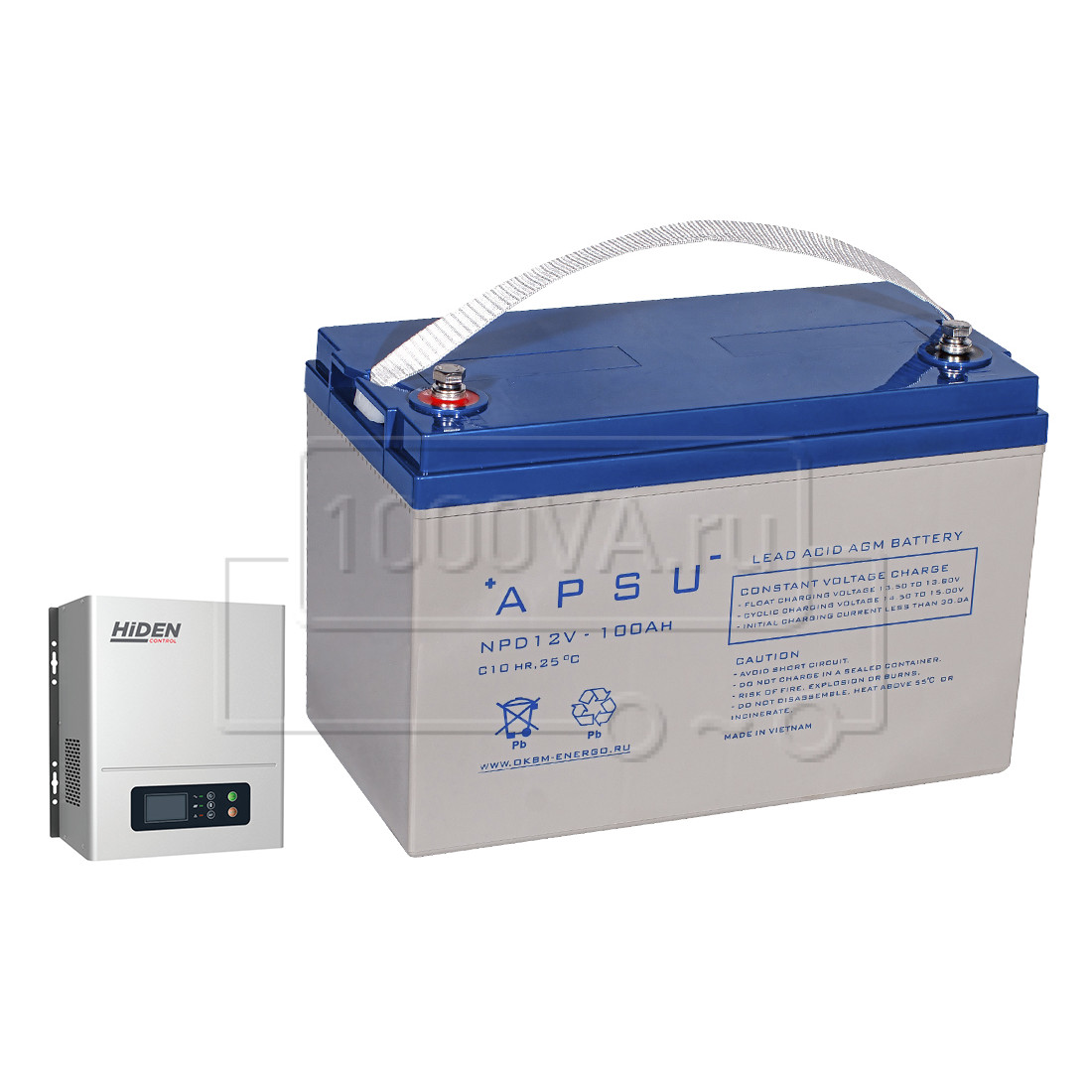 Hiden Control HPS20-1012N + АКБ 100 Ач