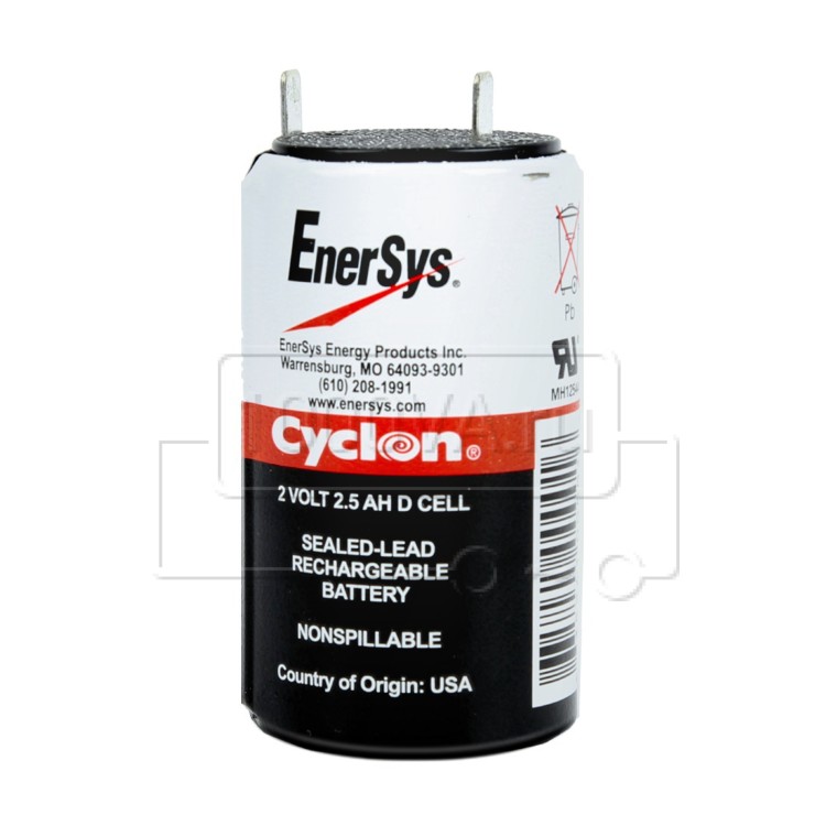 Cyclon D cell 2V 2,5Ah